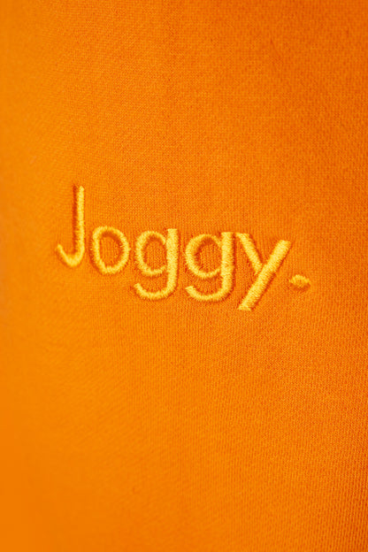 Joggy Oranje Joggingbroek Gevoerde Voeten